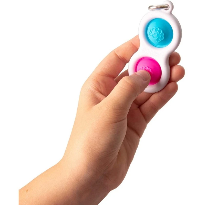 TOMY Fat Brain Toys Simple Dimple Ключодържател, 12м+, F211P